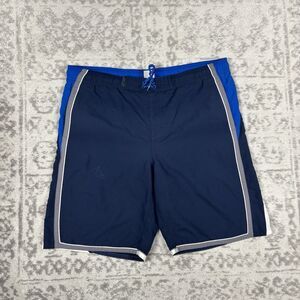 VTG Y2K Nike Board Shorts Men's Swim Trunks Street Punk Baggy Size Large